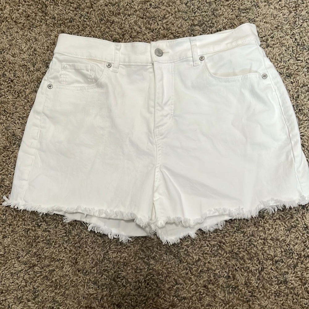 Loft white shorts